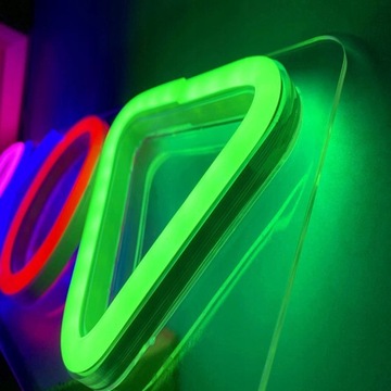 ИГРЫ НЕОНОВАЯ ЛАМПА СИМВОЛ ГЕЙМПАДА НЕОНОВЫЙ СВЕТОДИОД 3D