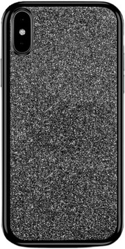 ETUI LUXURY SILIKON BROKAT DO IPHONE X / XS +SZKŁO