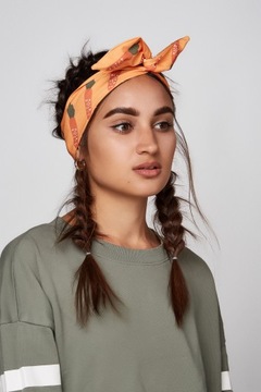 Opaska bandamka chustka na głowę apaszka do włosów
