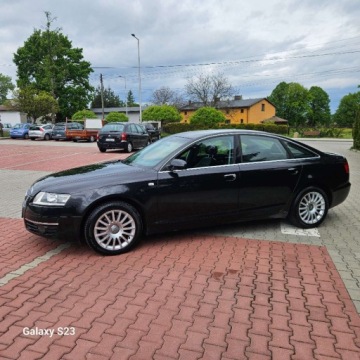 Audi A6 C6 Limousine 3.0 V6 TDI 225KM 2004 Audi A6 Avant Aluminiowe Felgi Czaujniki Parkowania Nawigacja 4x4 3.0, zdjęcie 2