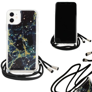 Sznurek Pokrowiec Brokat do Samsung Galaxy A72