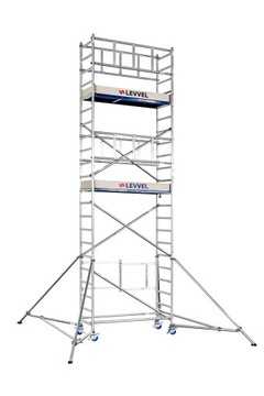 Rusztowanie aluminiowe jezdne LEVVEL EASYGATE 7.3m