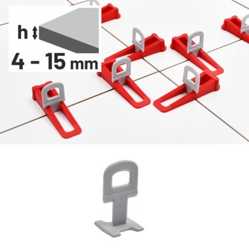 System poziomowania płytek 2,0 mm 250 szt. SM-1 MAAN