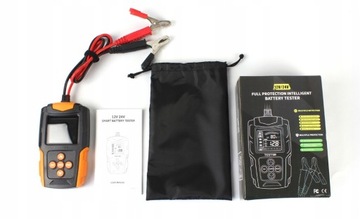 12V 24V Tester akumulatora Analizator baterii LCD