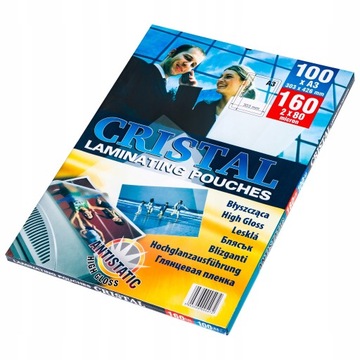 Folia Laminująca A3 303x426 mm 100 mic 100 szt. Argo folia do laminacji