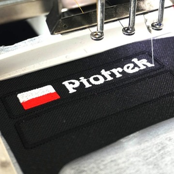 Нашивка в честь мотоцикла с указанием группы крови