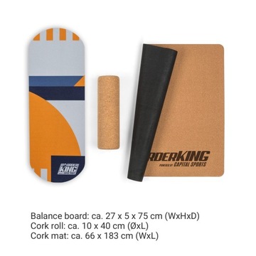 Trickboard Indoorboard Classic, мат + ролик