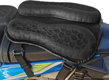 ПОДУШКА НА СИДЕНЬЕ МОТОЦИКЛА 21*3,5*31 СМ ЧЕРНАЯ