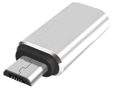ADAPTER Z WEJŚCIEM USB C PRZEJŚCIÓWKA NA MICRO USB