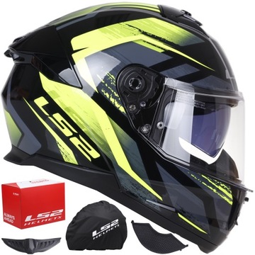 LS2 FF808 STREAM II KASK MOTOCYKLOWY HOMOLOGACJA ECE 22.06 Fury fluo