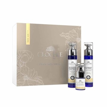 CLOCHEE AntiAge Facial Skin Care Zestaw: Przeciwzmarszczkowy Krem 50ml
