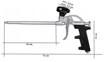 ПЕННЫЙ ПИСТОЛЕТ НИЗКОГО ДАВЛЕНИЯ ВСЕСЕЗОННЫЙ + ПЕННЫЙ ПИСТОЛЕТ Bauhus