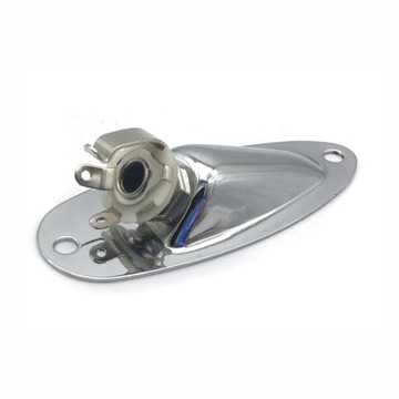 KERA AUDIO MSP34 GNIAZDO JACK 6,3mm DO GITARY SREB