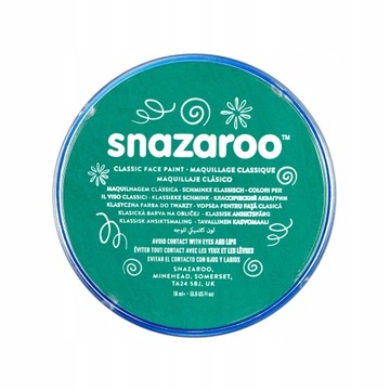 Snazaroo Farba do ciała 18 ml: Teal