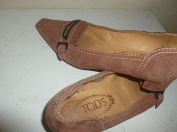 TOD'S-R-36-SKÓRA NATURALNA.