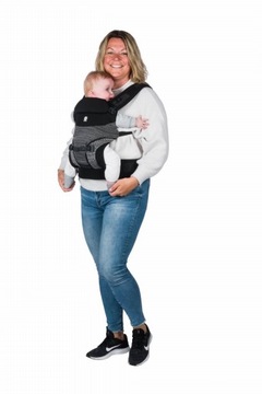 NOSIDEŁKO ERGONOMICZNE TERRA NOVA BLACK DOOKY