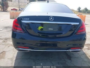 Mercedes 2020 Mercedes-Benz Klasa S 2020r, S 560, 4.0L, 4.0 Benzyna 463KM, zdjęcie 7