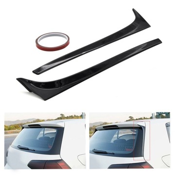 Spoiler owiewka lotka tylnej szyby wzór GTI side wing Golf VII 7 7.5