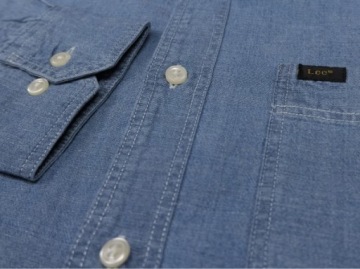 РУБАШКА LEE REGULAR FIT синяя, M