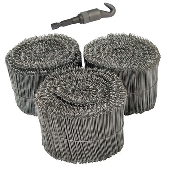 Drut oczkowy fi1,6 wiązałkowy x3000 20cm OCYNK+BIT