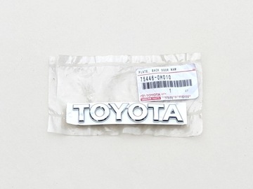 TOYOTA AYGO I FACELIFT ZNAK NÁRAZNÍKU ZADNÍ 05-14