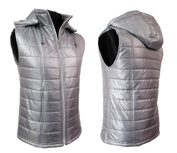 KAMIZELKA PIKOWANA KAPTUR BEZRĘKAWNIK 4XL 56 58