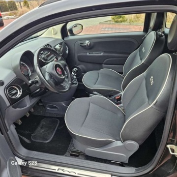 Fiat 500 II Seria 4 1.2 69KM 2015 Fiat 500 Aluminiowe Felgi Czujniki Parkowania Rozkladany Dach Gwarancja Vip, zdjęcie 13