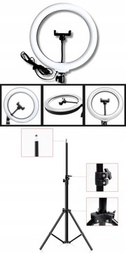 КОЛЬЦЕВОЙ ДЕРЖАТЕЛЬ ЛАМПЫ КОЛЬЦО СВЕТОДИОДНЫЙ ДЛЯ МАКИЯЖА КОСМЕТИЧЕСКИЙ С ТРИОДОМ 220