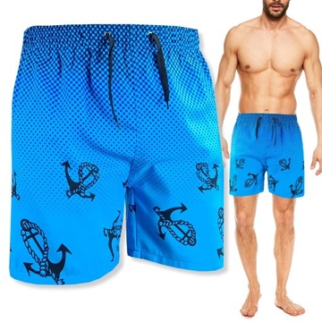 MĘSKIE SPODENKI KĄPIELOWE SZORTY DO PŁYWANIA SPODNIE KĄPIELÓWKI #3XL KTW