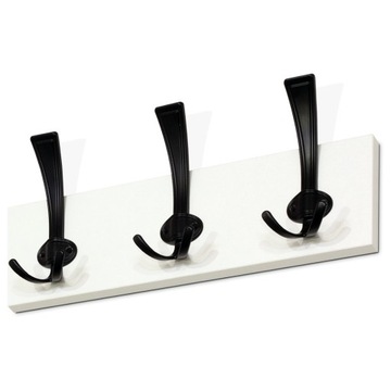 WIESZAK NA UBRANIA ŚCIENNY DO KAŻDEGO POMIESZCZENIA 3PKT 50CM BARDZO ŁADNY