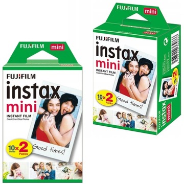 Пленка Fujifilm Instax mini 20 шт. Картриджи Фотобумага MINI 7,9,11,12