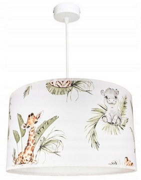 ŻYRANDOL LAMPA DO POKOJU DZIECIĘCEGO BOHO LAMPA SUFITOWA WISZĄCA ABAŻUR LED