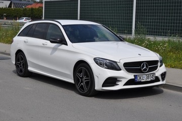 Mercedes Klasa C W205 Kabriolet Facelifting 1.5 200 184KM 2018 Mercedes-Benz Klasa C 200 4-Matic 9G-TRONIC Krajowy Bezwypadkowy, zdjęcie 33