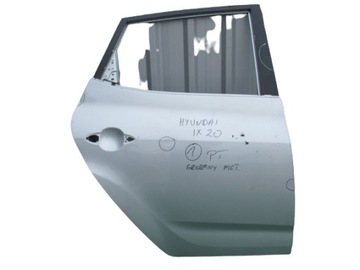 HYUNDAI ix20 DRZWI PRAWY TYŁ ORYGINAŁ SREBRNE