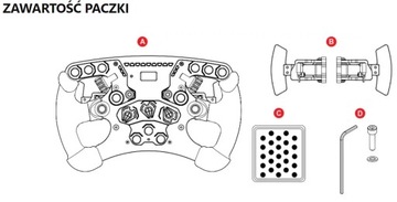kierownica FANATEC Formuła V2.5. w zestawie z QR2 Podnieś swoją grę!