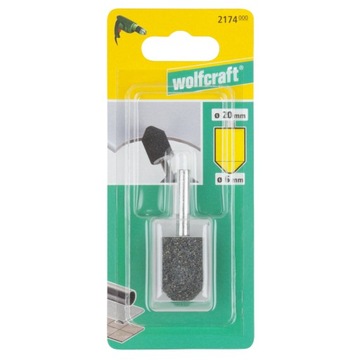 Камень шлифовальный для дрели Wolfcraft 2174000