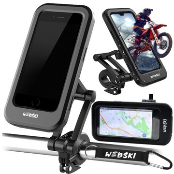 UCHWYT ZACISK NA TELEFON MOTOCYKL ROWER QUAD