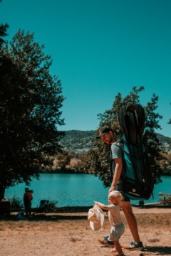 Aquadesign Koloa 400 Надувной каяк на 3 человека, универсальный, устойчивый, семейный