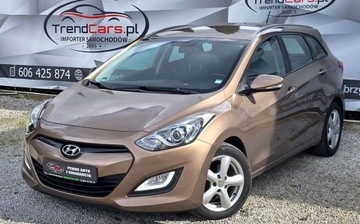 Hyundai i30 II Wagon 1.6 GDI 135KM 2014 Hyundai i30 1.6 136 KM Klimatronic bezwypadkowy OPLACONY Gwarancja 1.6, zdjęcie 2