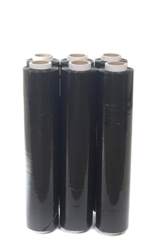 ФОЛЬГА-СТРЕЙЧ ЧЕРНАЯ Стретч 1,5 кг, ширина 25 см.