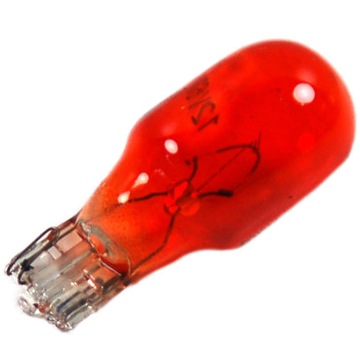 ŻARÓWKA CAŁOSZKLANA 12V 16W kierunkowskaz czerwony