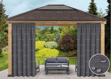 ZASŁONY TARASOWE 155X200 NA TARAS BALKON PERGOLE