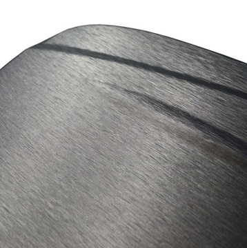 Фольга, матовый шпон серой стали, 150 см x 40 см