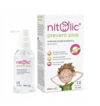 Spray na wszy Pipi Nitolic Prevent Plus 75ml