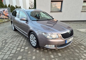 Skoda Superb II Kombi 2.0 TDI CR DPF 140KM 2011 Skoda Superb 2.0 tdi 140km 4x4 dsg xenon hak kombi 2.0 Diesel 140KM, zdjęcie 3