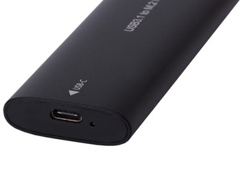 Корпус адаптера для диска Карман M.2 SATA NGFF USB 3.1 USB Type-C 2230–2280 мм