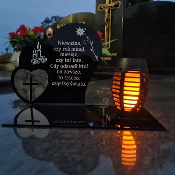 СОЛНЕЧНЫЙ ФАКЕЛ СВЕТОДИОДНАЯ СТАТУЭТКА СЕРДЦА ДЛЯ КЛАДБИЩА МОГИЛА БОЛЬШАЯ