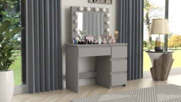 КОСМЕТИЧЕСКОЕ ЗЕРКАЛО ДЛЯ ТРУБОЧНОГО СТОЛИКА С 12 СВЕТОДИОДНЫМИ ПОДСВЕТКАМИ