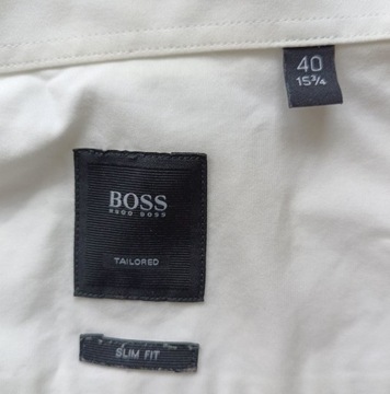 Koszula męska HUGO BOSS Roz. 40 BIAŁA