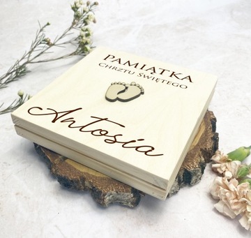 КРЕЩЕННАЯ КОПЛИТЕЛЬНАЯ КОРОБКА СУВЕНИР ПОДАРОК